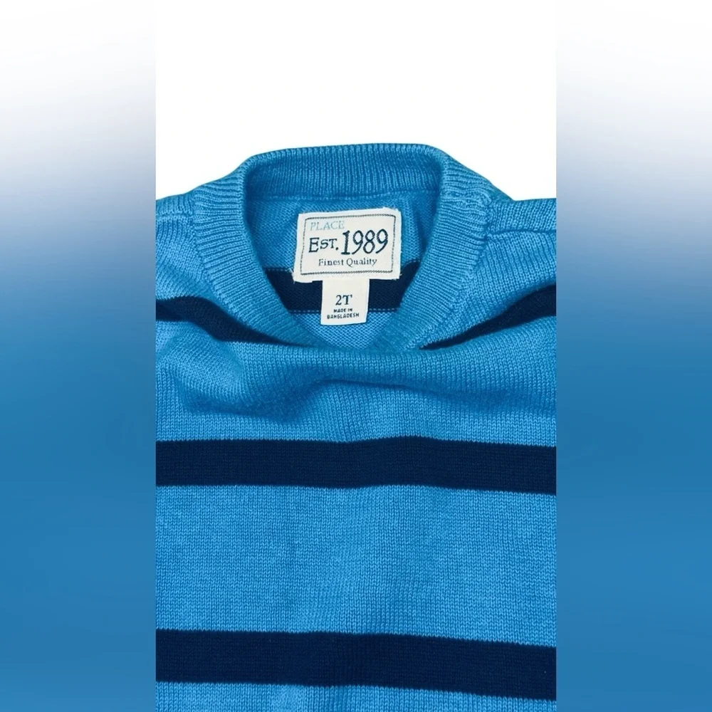 The Children’s Place Boys’ Striped Sweater – Size 2T